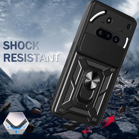 Θήκη για Nothing Phone (3a), Techsuit, CamShield, Μαύρο