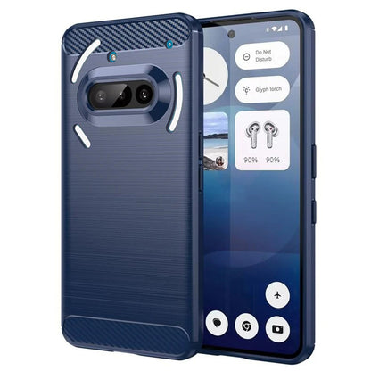 Θήκη για Nothing Phone (3a), Techsuit, Carbon, Μπλε