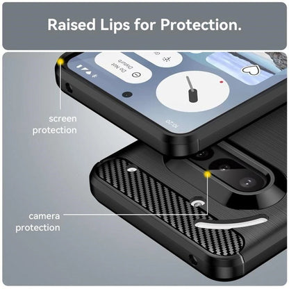 Θήκη για Nothing Phone (3a), Techsuit, Carbon, Μπλε