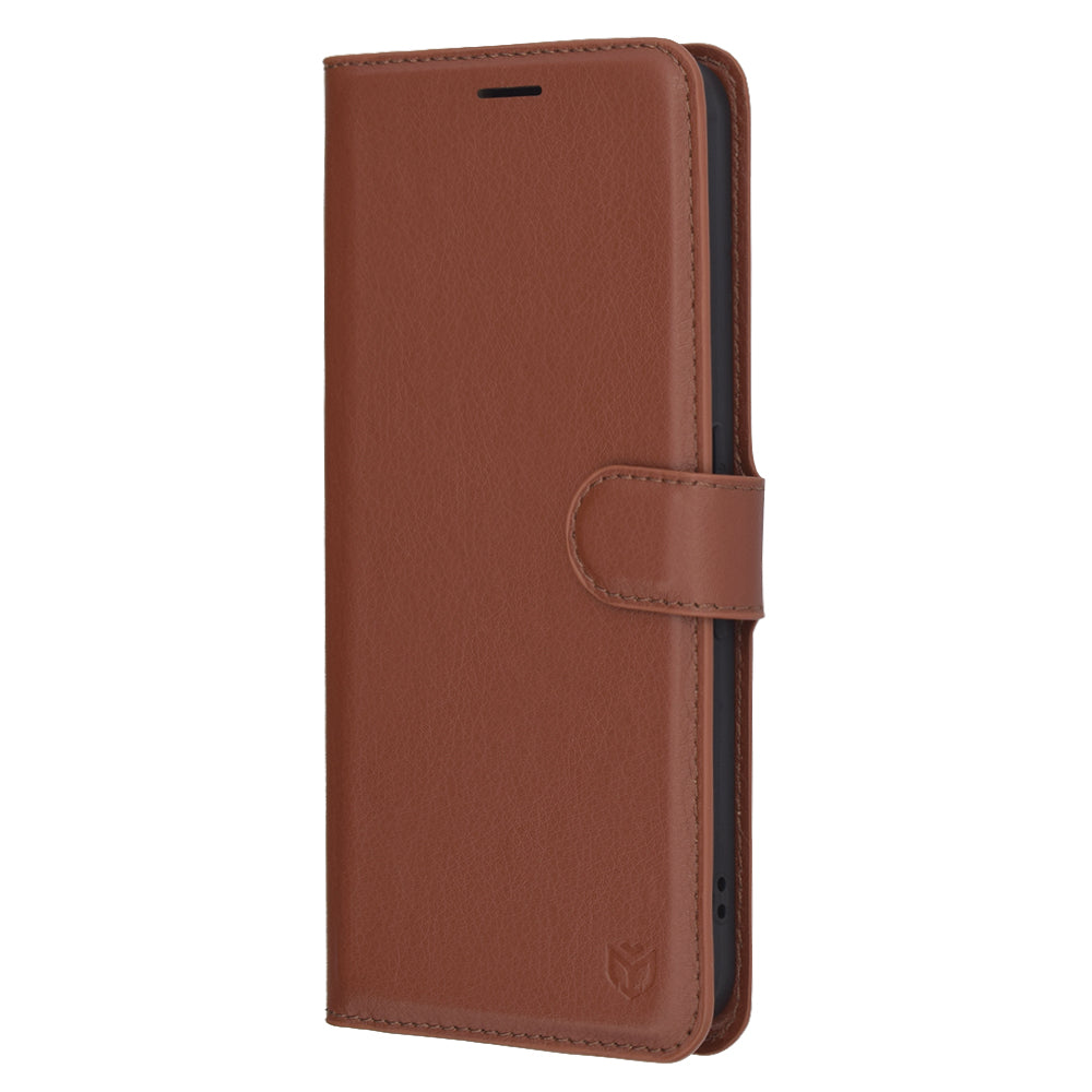 Θήκη για Nothing Phone (3a), Techsuit, Leather Folio, Καφέ