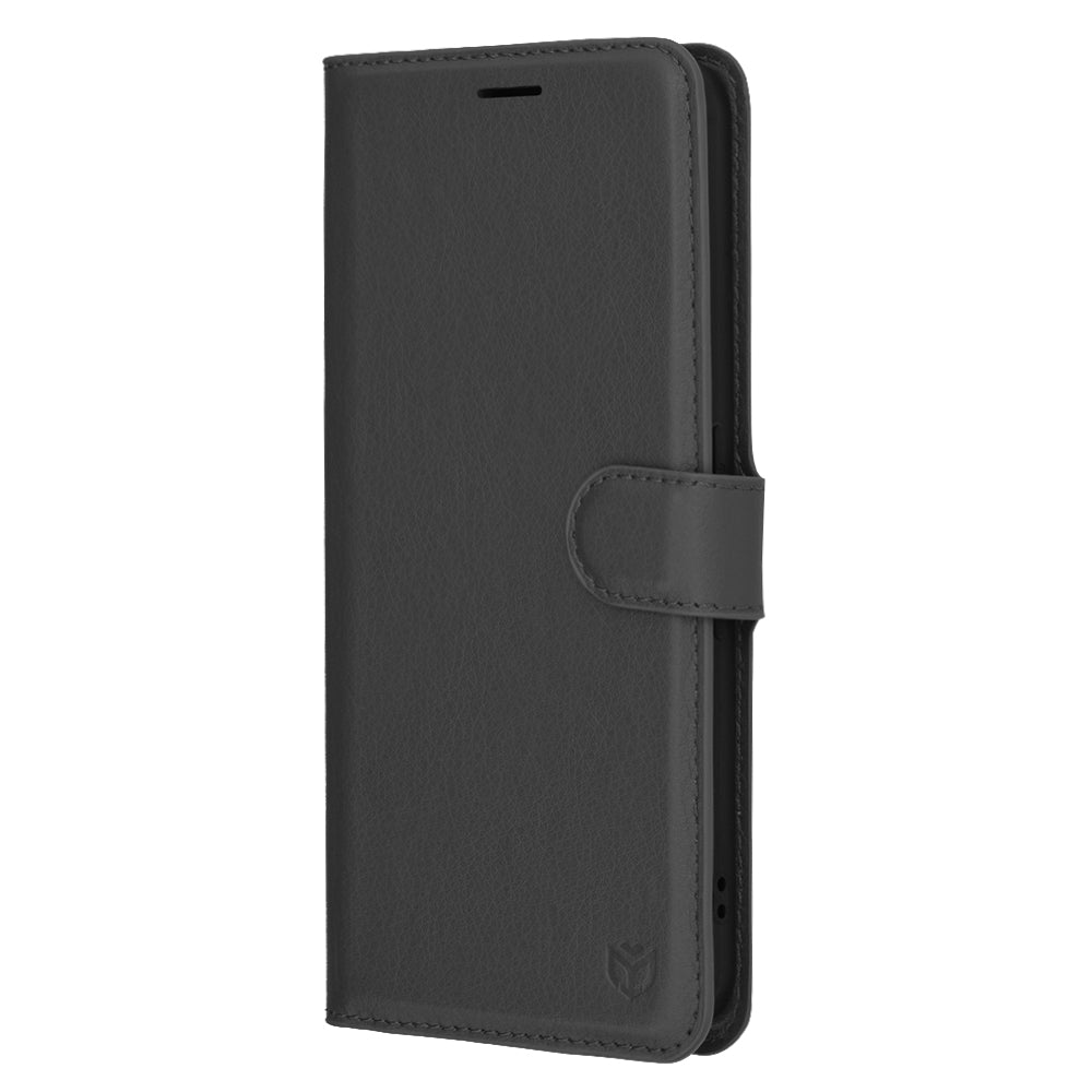 Θήκη για Nothing Phone (3a), Techsuit, Leather Folio, Μαύρη