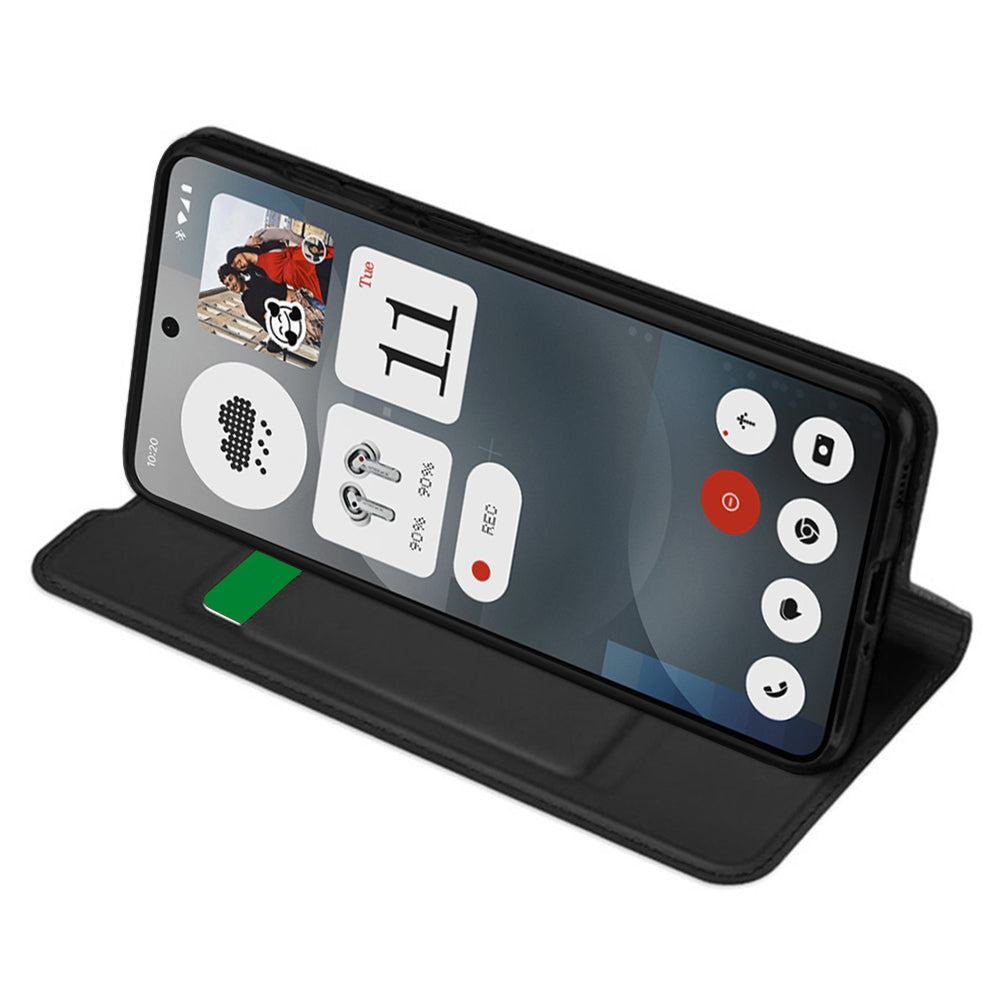 Θήκη για Nothing Phone (3a), Techsuit, Magskin Book, Μαύρη