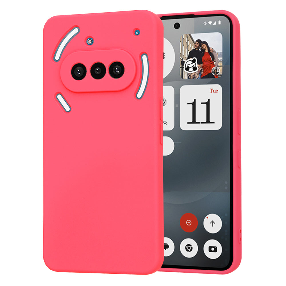 Θήκη για Nothing Phone (3a), Techsuit, SoftFlex, Σκούρο Ροζ