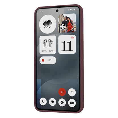 Θήκη για Nothing Phone (3a), Techsuit, SoftFlex, Βυσσινί