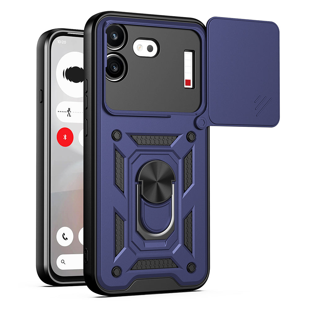 Θήκη για Nothing Phone (4b), Techsuit, CamShield, Μπλε