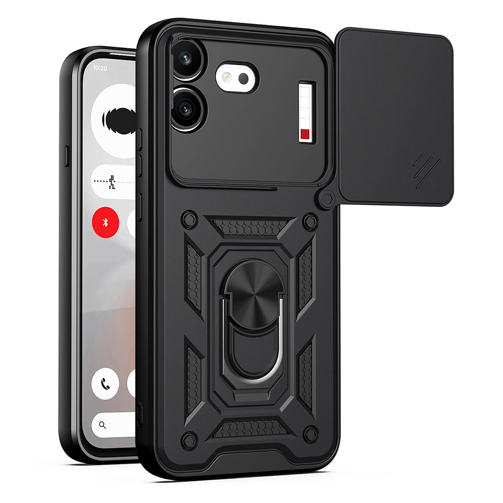 Θήκη για Nothing Phone (4b), Techsuit, CamShield, Μαύρο
