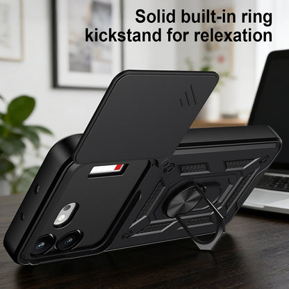 Θήκη για Nothing Phone (4b), Techsuit, CamShield, Μαύρο