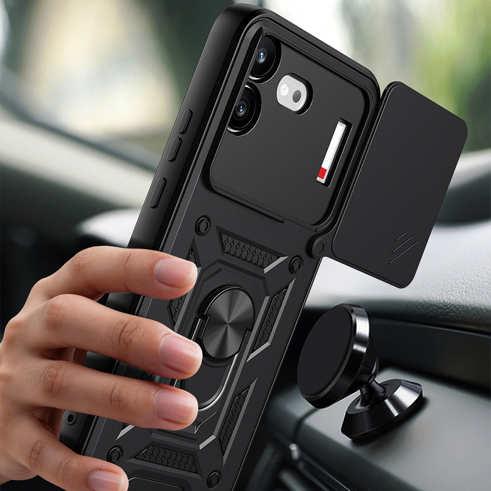 Θήκη για Nothing Phone (4b), Techsuit, CamShield, Μαύρο