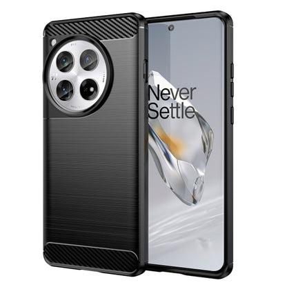 Θήκη για OnePlus 12, Techsuit, Carbon, Μαύρη