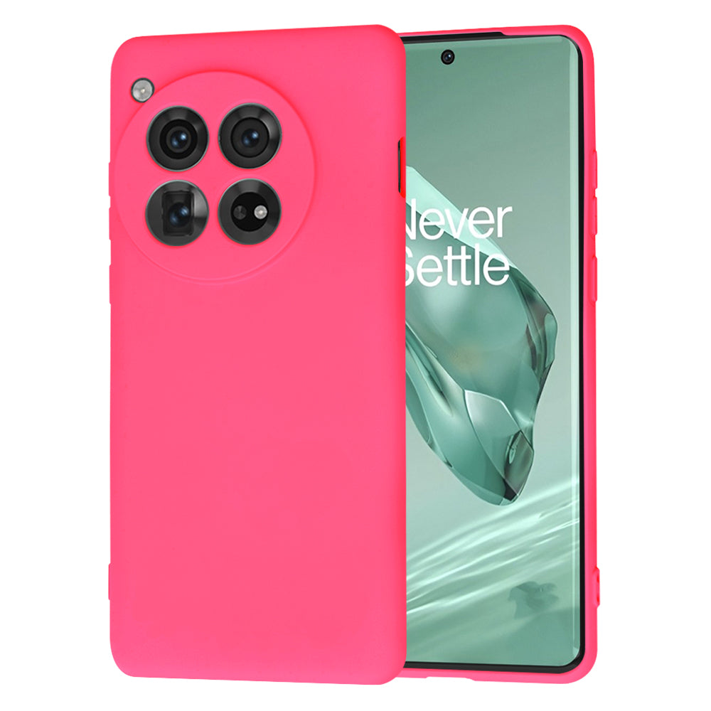 Θήκη για OnePlus 12, Techsuit, SoftFlex, Σκούρο Ροζ