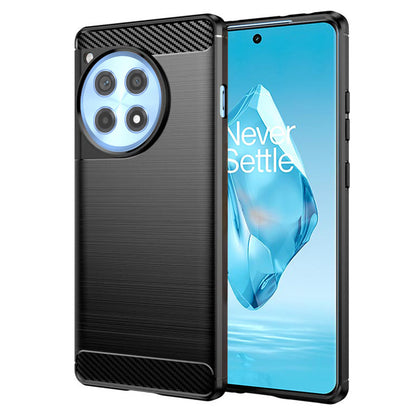 Θήκη για OnePlus 12R, Techsuit, Carbon, Μαύρη