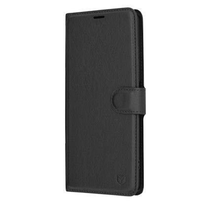 Θήκη για OnePlus 12R, Techsuit, Leather Folio, Μαύρη