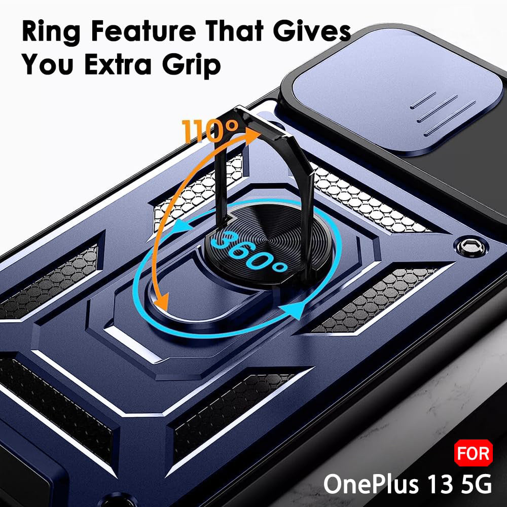 Θήκη για OnePlus 13, Techsuit, CamShield, Μπλε