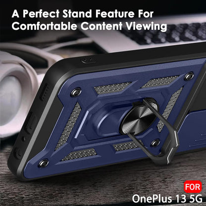 Θήκη για OnePlus 13, Techsuit, CamShield, Μπλε