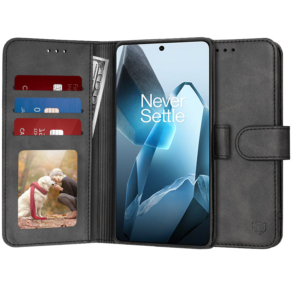Θήκη για OnePlus 13, Techsuit, Diary Book, Μαύρη