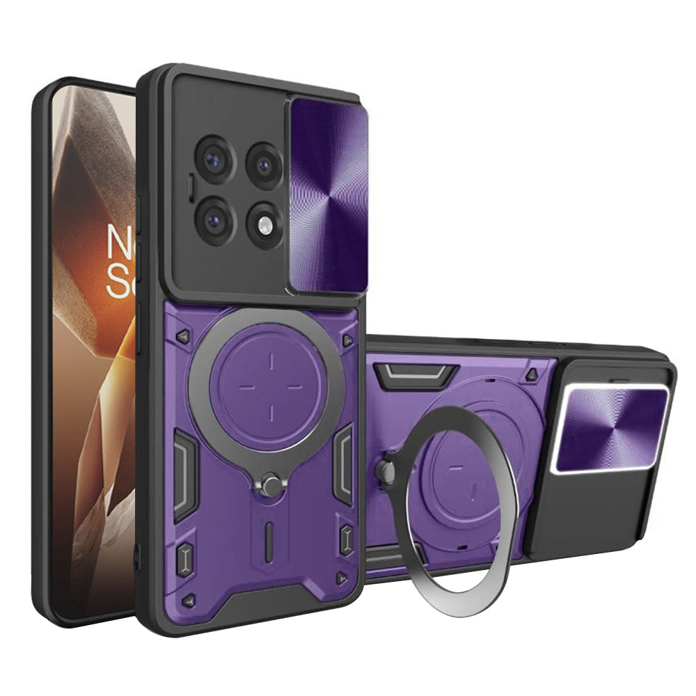 Case for OnePlus 13R, Techsuit, CamGuard Pro, Purple