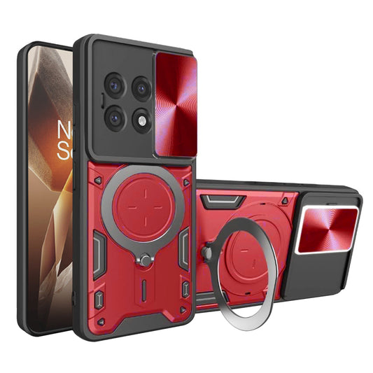 Θήκη για OnePlus 13R, Techsuit, CamGuard Pro, Κόκκινο