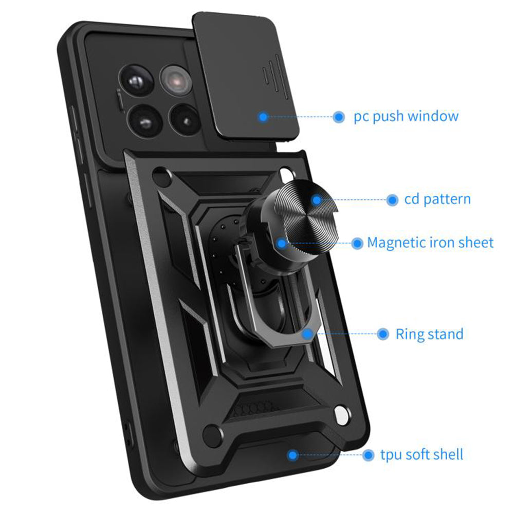 Θήκη για OnePlus 13R, Techsuit, CamShield, Μπλε