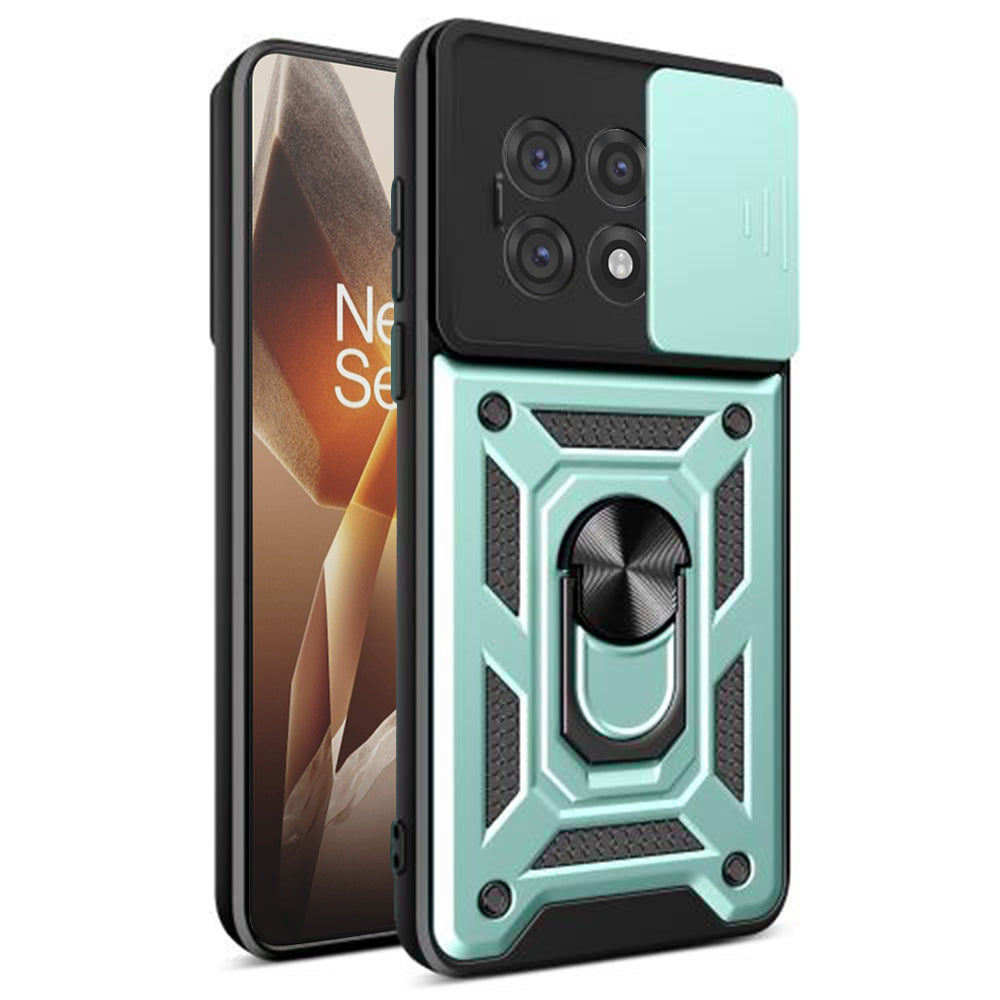 Case for OnePlus 13R, Techsuit, CamShield, Green