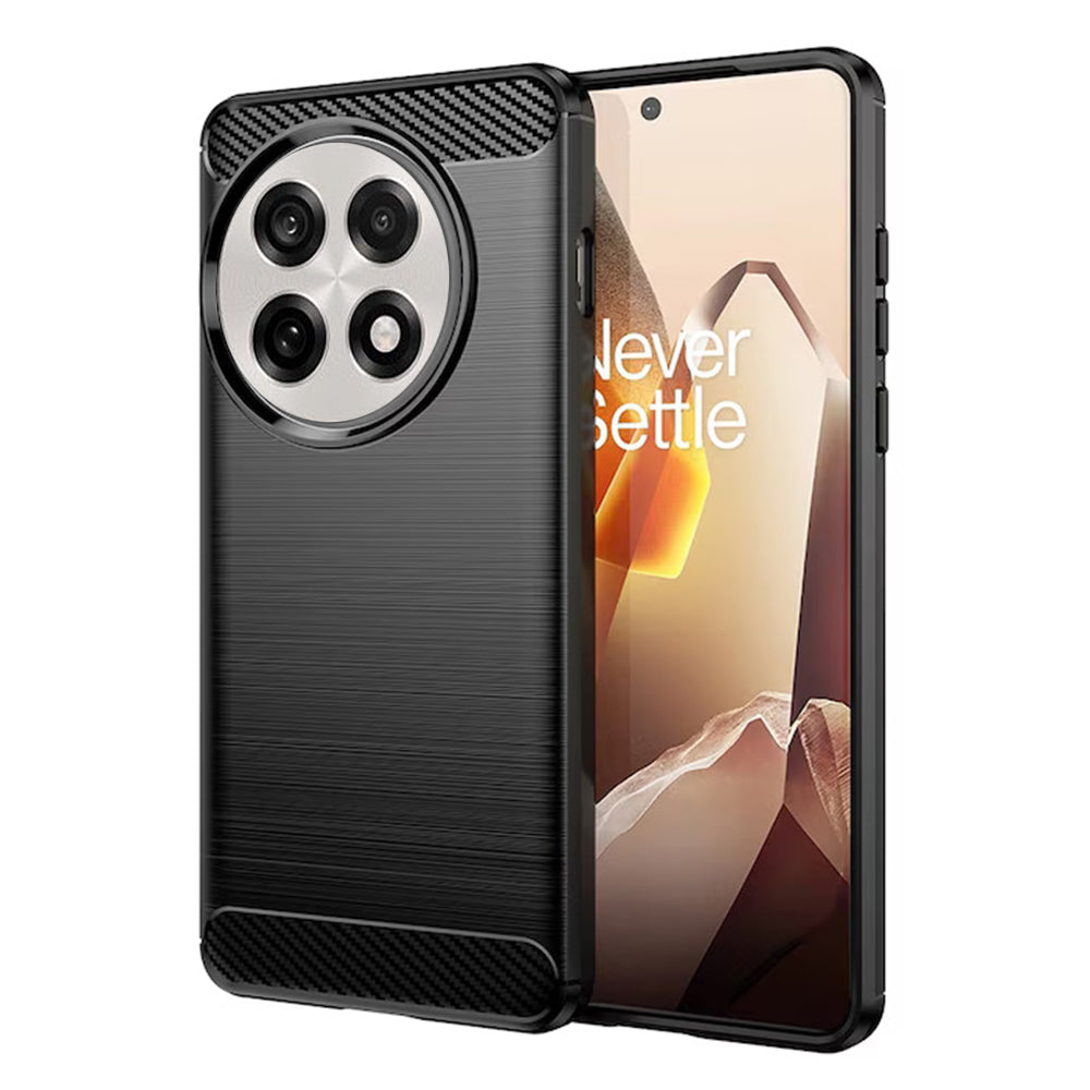 Case for OnePlus 13R, Techsuit, Carbon, Black