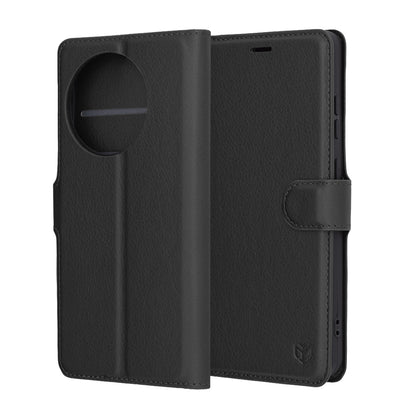 Θήκη για OnePlus 13R, Techsuit, Leather Folio, Μαύρο