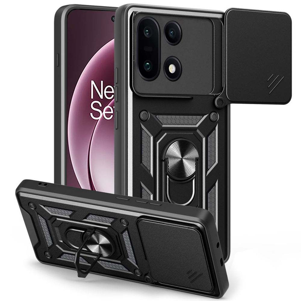 Θήκη για OnePlus 15, Techsuit, CamShield, Μαύρη