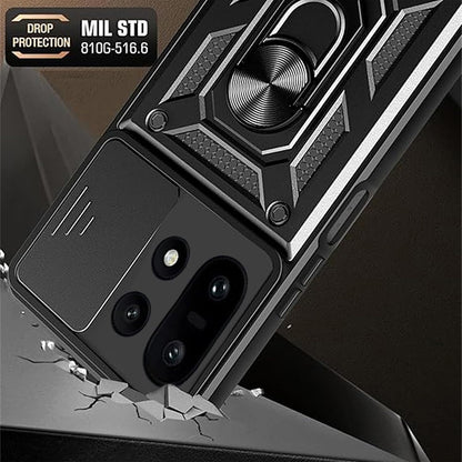 Θήκη για OnePlus 15, Techsuit, CamShield, Μαύρη