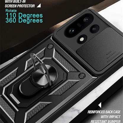 Θήκη για OnePlus 15, Techsuit, CamShield, Ροζ Χρυσό