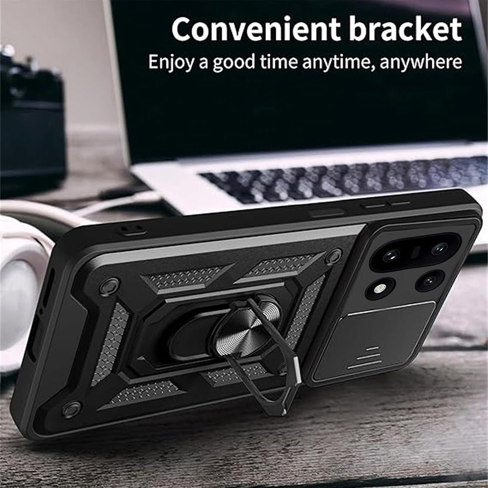 Θήκη για OnePlus 15, Techsuit, CamShield, Ροζ Χρυσό
