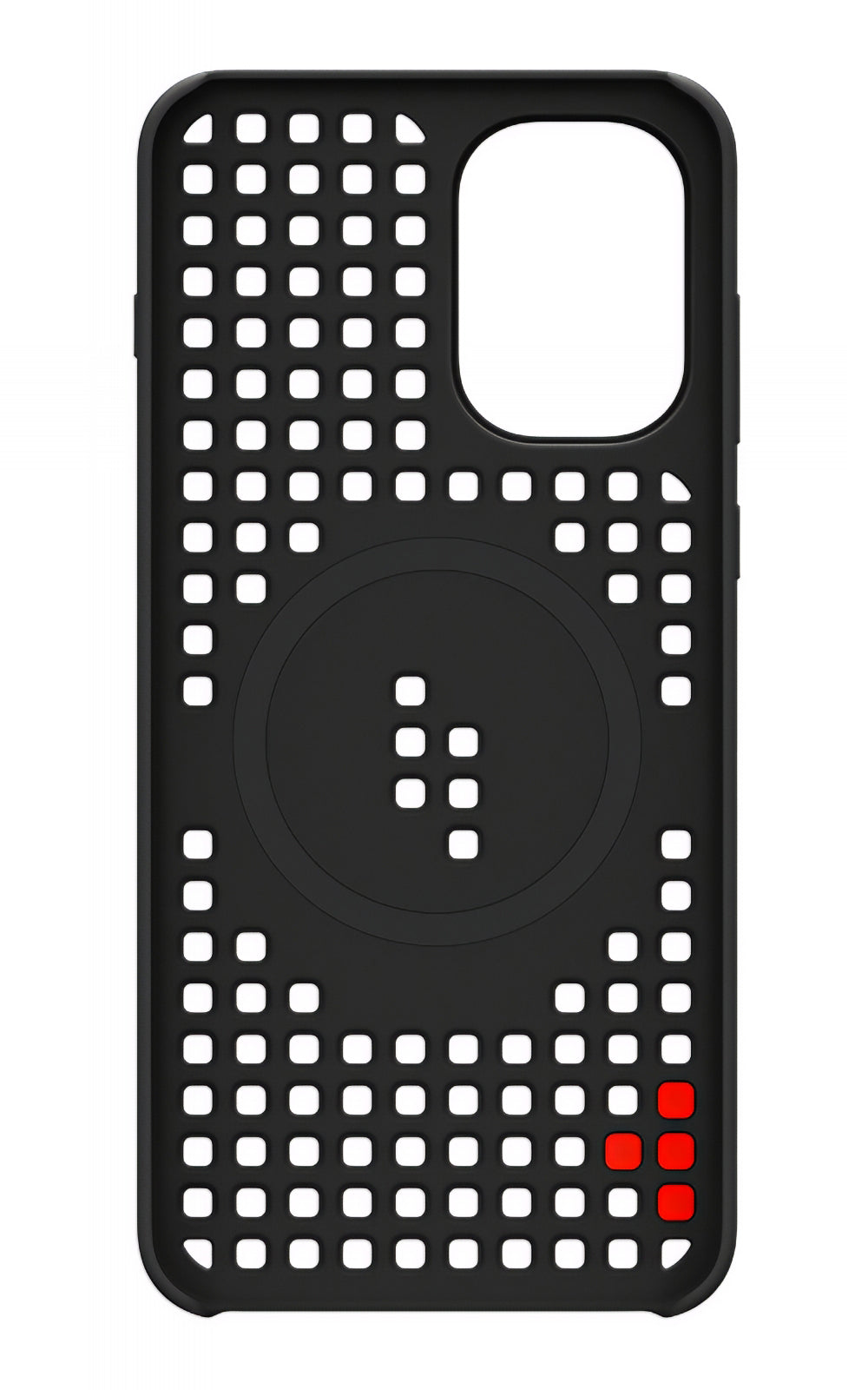 Case for OnePlus 15R, Hole Pattern Magnetic, Black 5431102123
