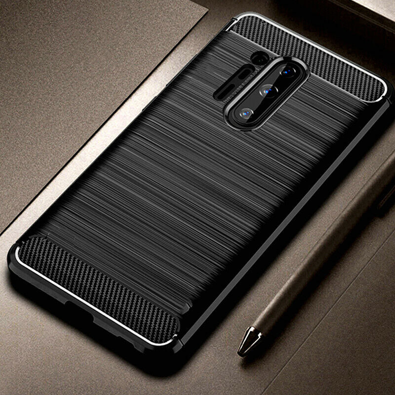 Θήκη για OnePlus 8 Pro, Techsuit, Carbon, Μαύρη