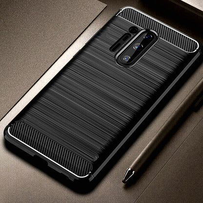 Θήκη για OnePlus 8 Pro, Techsuit, Carbon, Μαύρη