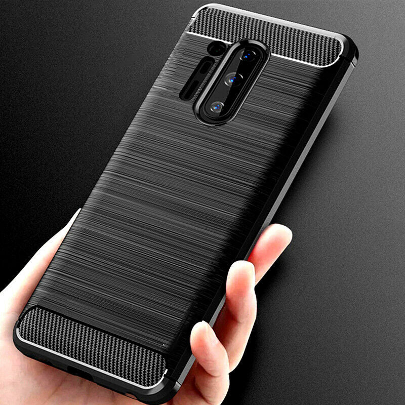 Θήκη για OnePlus 8 Pro, Techsuit, Carbon, Μαύρη