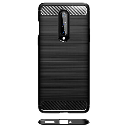 Θήκη για OnePlus 8, Techsuit, Carbon, Μαύρη