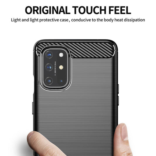 Θήκη για OnePlus 9, Techsuit, Carbon, Μαύρο