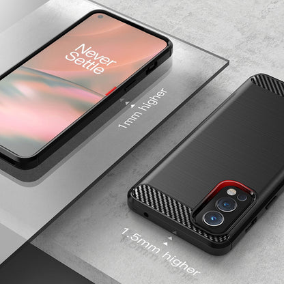 Case for OnePlus Nord 2 5G, Techsuit, Carbon, Black