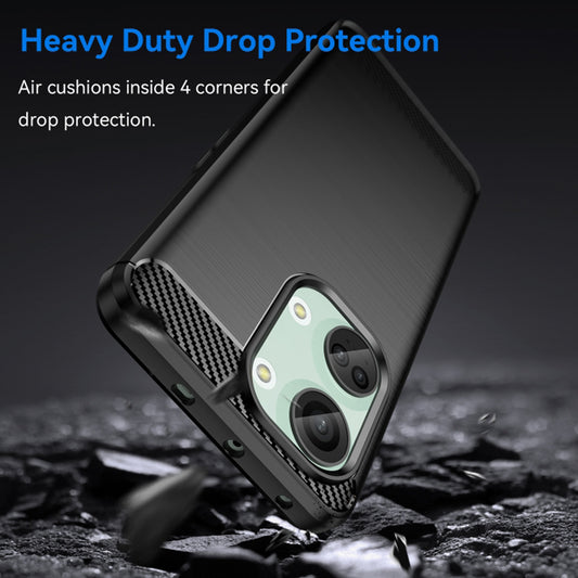 Θήκη για OnePlus Nord 3, Techsuit, Carbon, Μαύρο