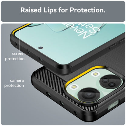 Θήκη για OnePlus Nord 3, Techsuit, Carbon, Μαύρο