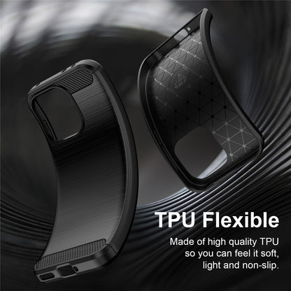 Θήκη για OnePlus Nord 6, Techsuit, Carbon, Μαύρο