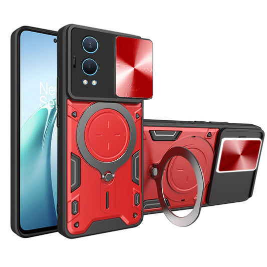 Θήκη για OnePlus Nord CE4 Lite, Techsuit, CamGuard Pro, Κόκκινο