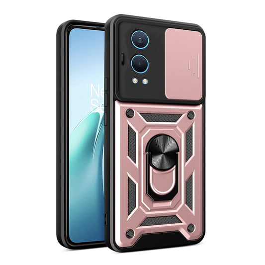 Θήκη για OnePlus Nord CE4 Lite, Techsuit, CamShield, Ροζ