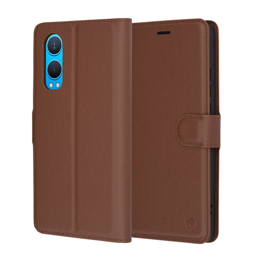 Θήκη για OnePlus Nord CE4 Lite, Techsuit, Leather Folio, Καφέ