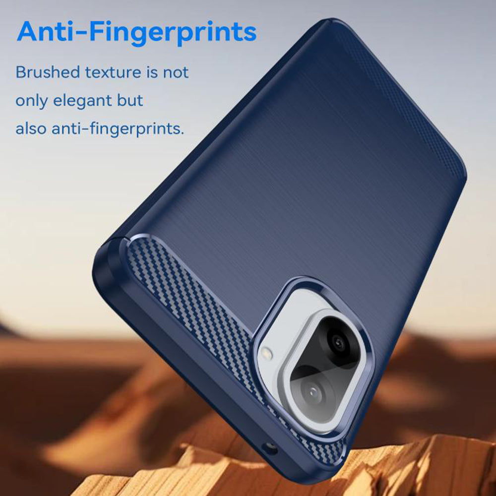 Θήκη για OnePlus Nord CE5, Techsuit, Καρμπόν, Μπλε