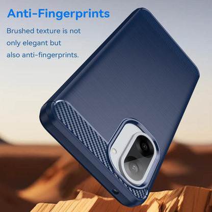 Θήκη για OnePlus Nord CE5, Techsuit, Καρμπόν, Μπλε