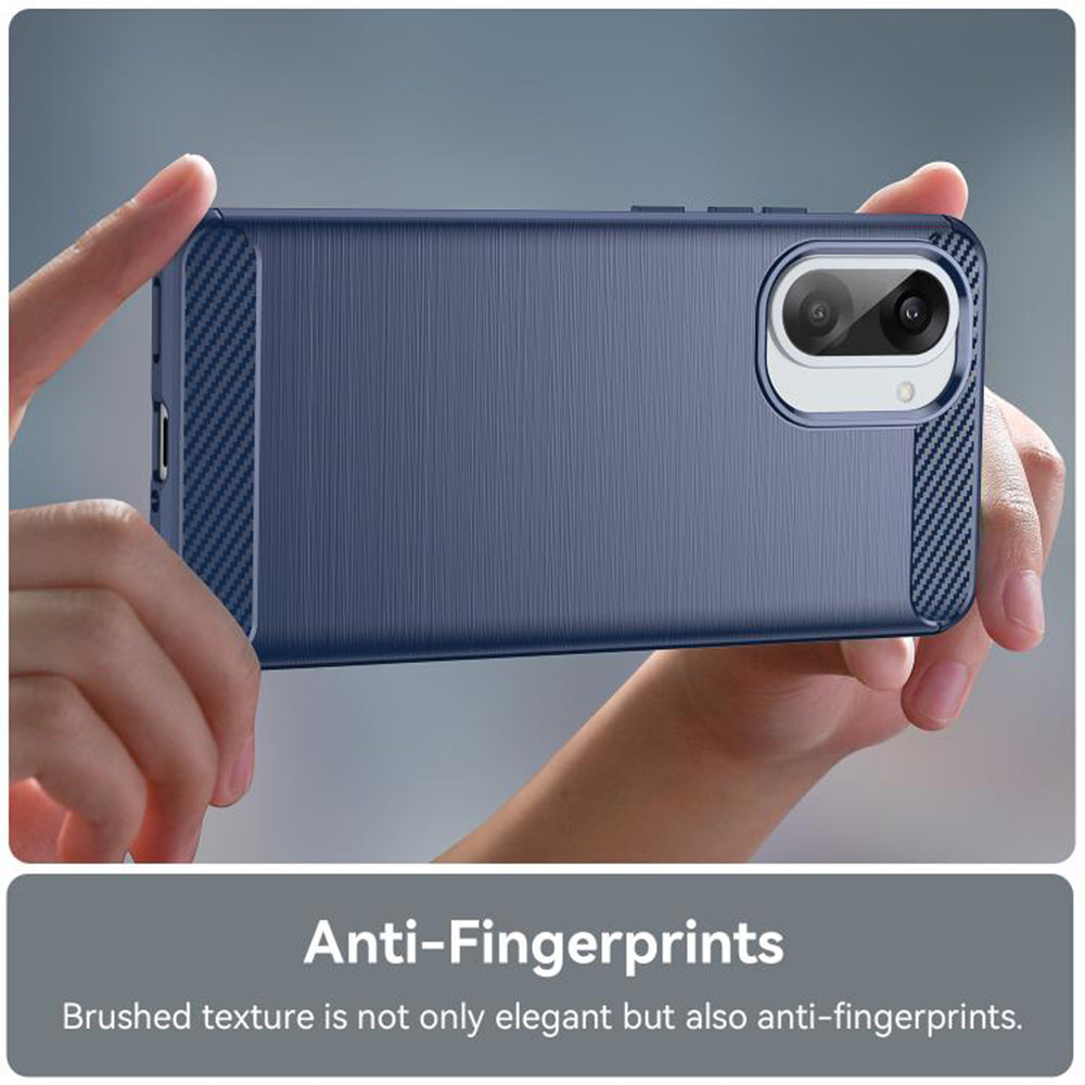 Θήκη για OnePlus Nord CE5, Techsuit, Καρμπόν, Μπλε