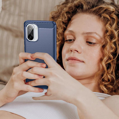 Θήκη για OnePlus Nord CE5, Techsuit, Καρμπόν, Μπλε