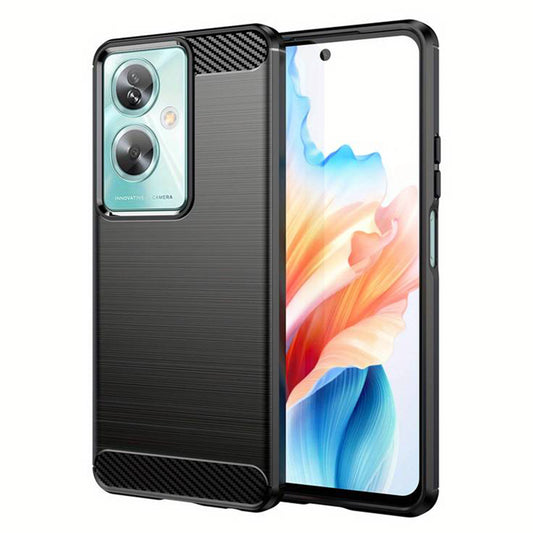 Θήκη για OnePlus Nord N30 SE / Oppo A79, Techsuit, Carbon, Μαύρο