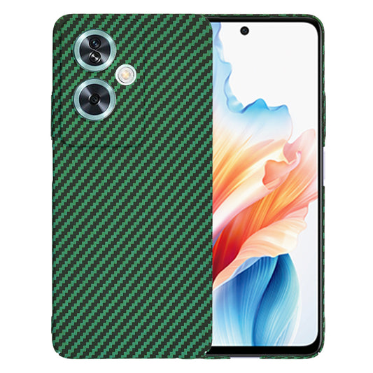 Case for OnePlus Nord N30 SE / Oppo A79, Techsuit, Carbonite FiberShell, Green
