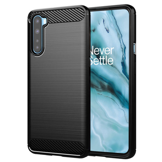 Case for OnePlus Nord, Techsuit, Carbon, Black