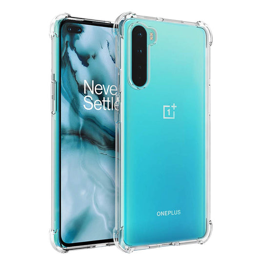 Θήκη για OnePlus Nord, Techsuit, Ανθεκτική σε Κρούσεις Διαφανής, Διάφανη